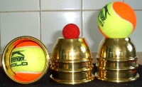 cups and balls sherwood smooth brass