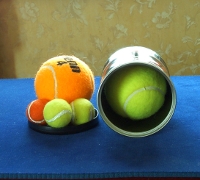 cups and balls tennis ball chop cup
